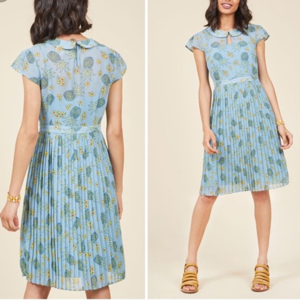 Modcloth Pineapple Dress